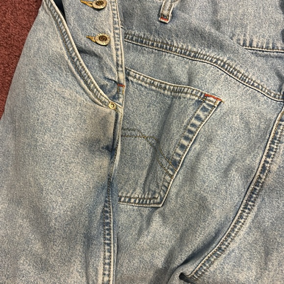 VINTAGE Denim Skortall - Picture 7 of 8